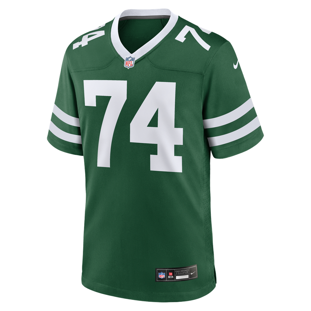 Olu Fashanu New York Jets Nike  Player Game Jersey - Gotham Green