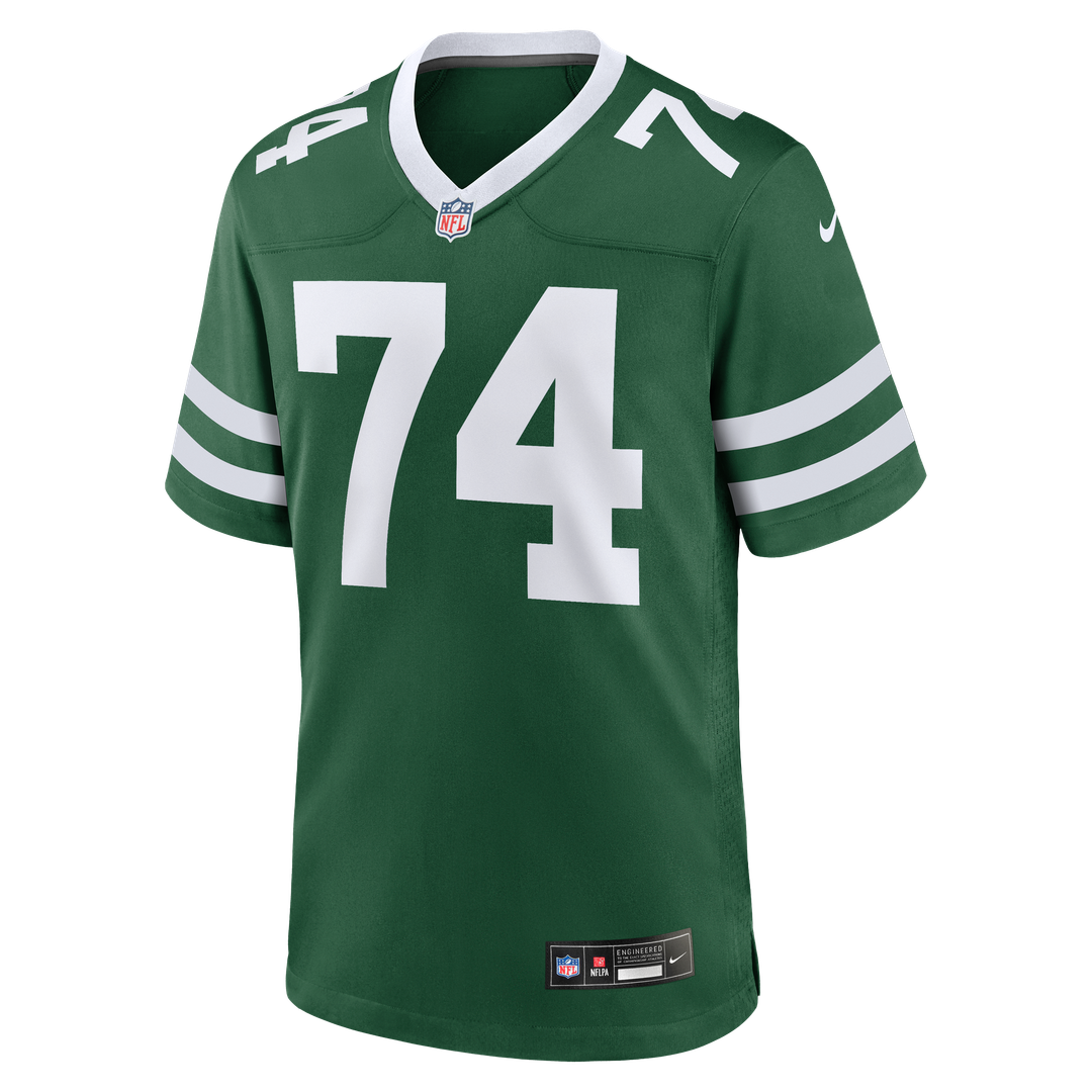 Olu Fashanu New York Jets Nike  Player Game Jersey - Gotham Green