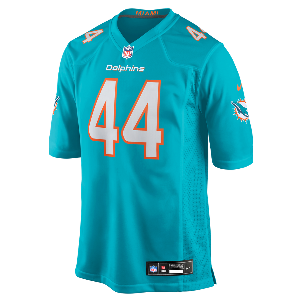 Chop Robinson Miami Dolphins Nike  Game Jersey -  Aqua