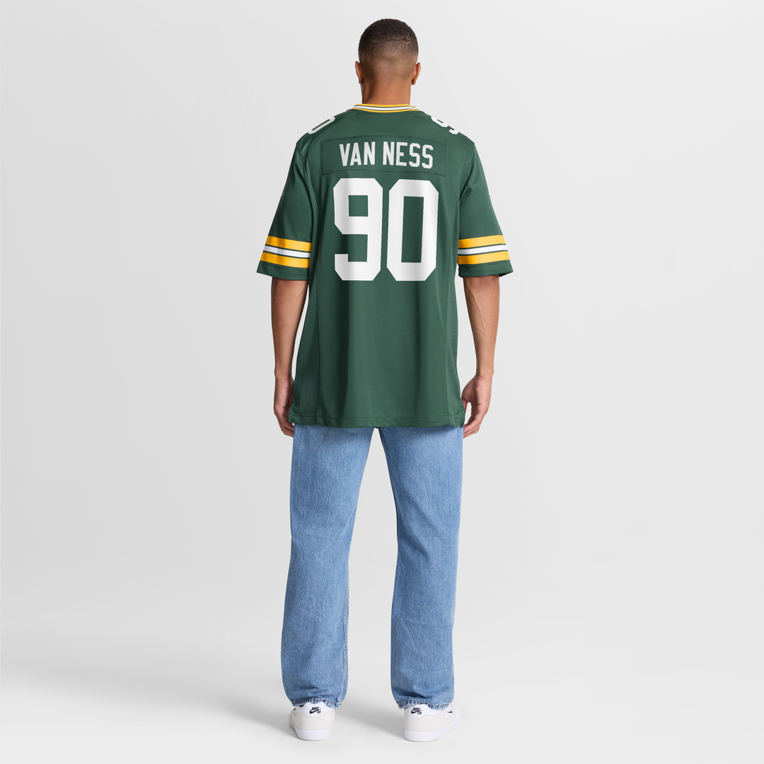 Lukas Van Ness Green Bay Packers Nike  Game Jersey - Green