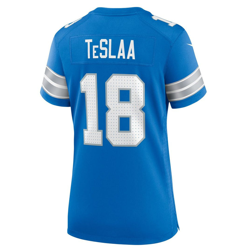 Isaac TeSlaa Detroit Lions Nike Women's Game Player Jersey - Blue