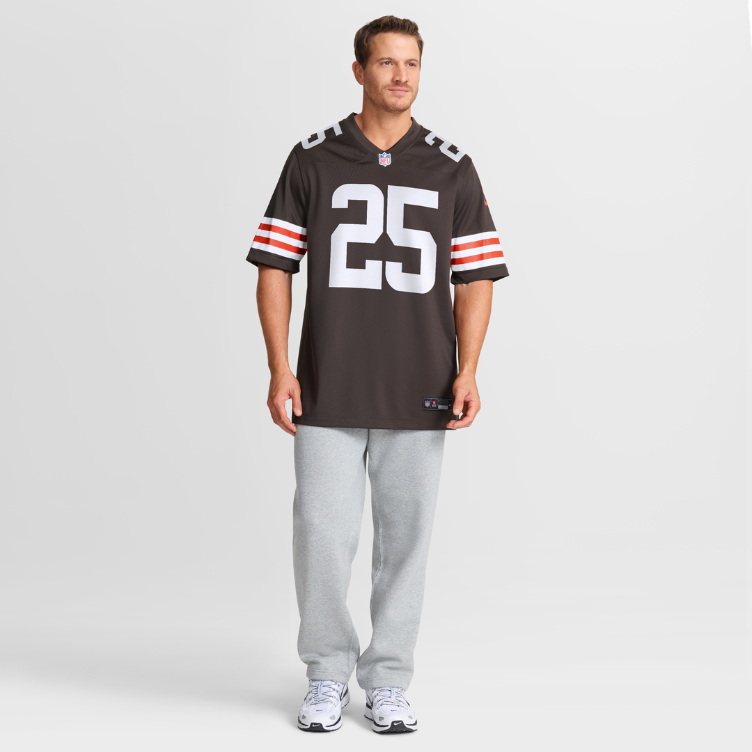 Andre Szmyt Cleveland Browns Nike Team Game Jersey -  Brown