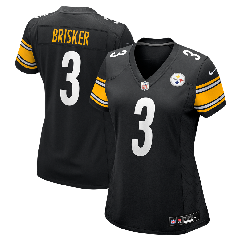 Jaquan Brisker Pittsburgh Steelers Nike Women's Team Game Jersey -  Black