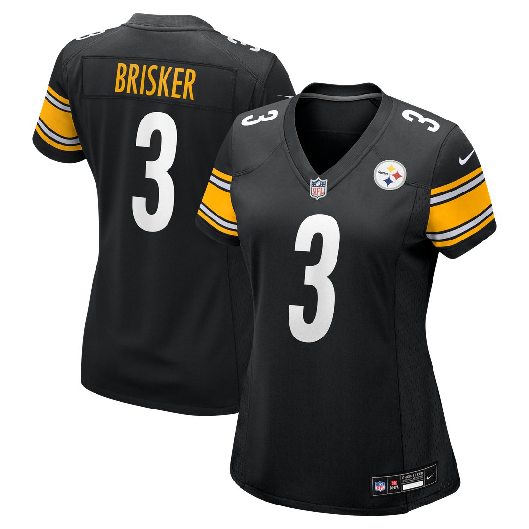 Jaquan Brisker Pittsburgh Steelers Nike Women's Team Game Jersey -  Black