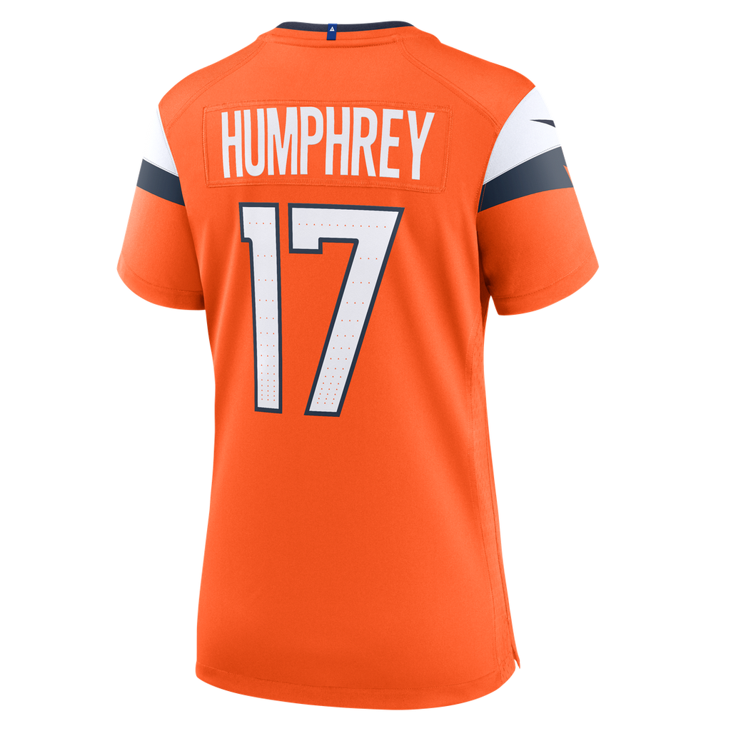 Lil'Jordan Humphrey Denver Broncos Nike Women's Team Game Jersey -  Orange