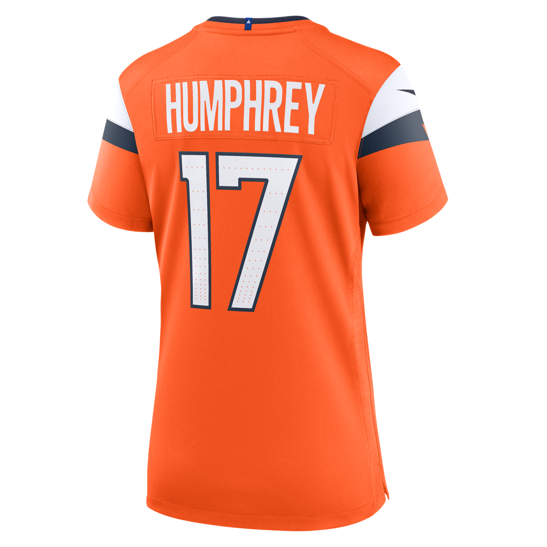 Lil'Jordan Humphrey Denver Broncos Nike Women's Team Game Jersey -  Orange