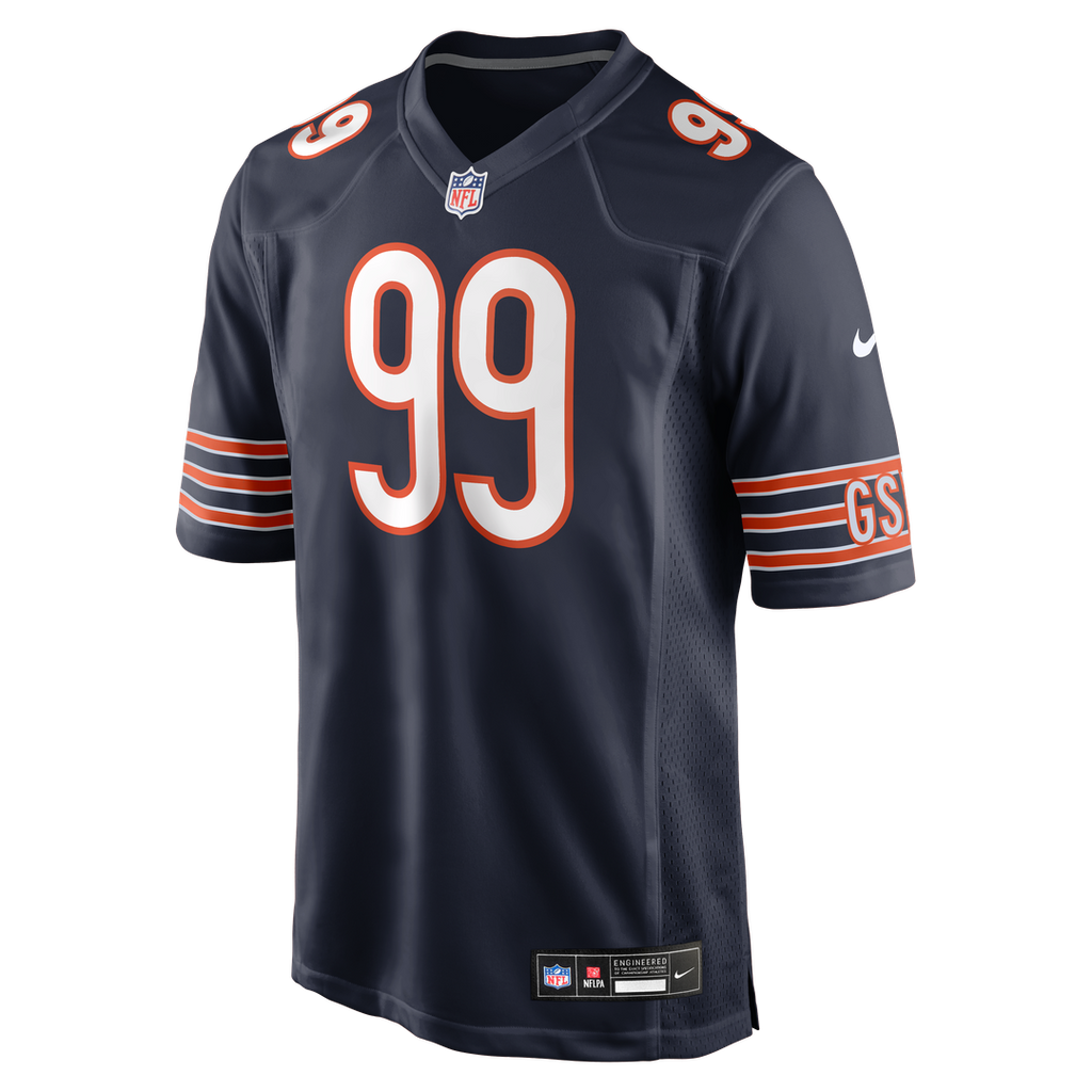 Gervon Dexter Sr Chicago Bears Nike Team Game Jersey -  Navy