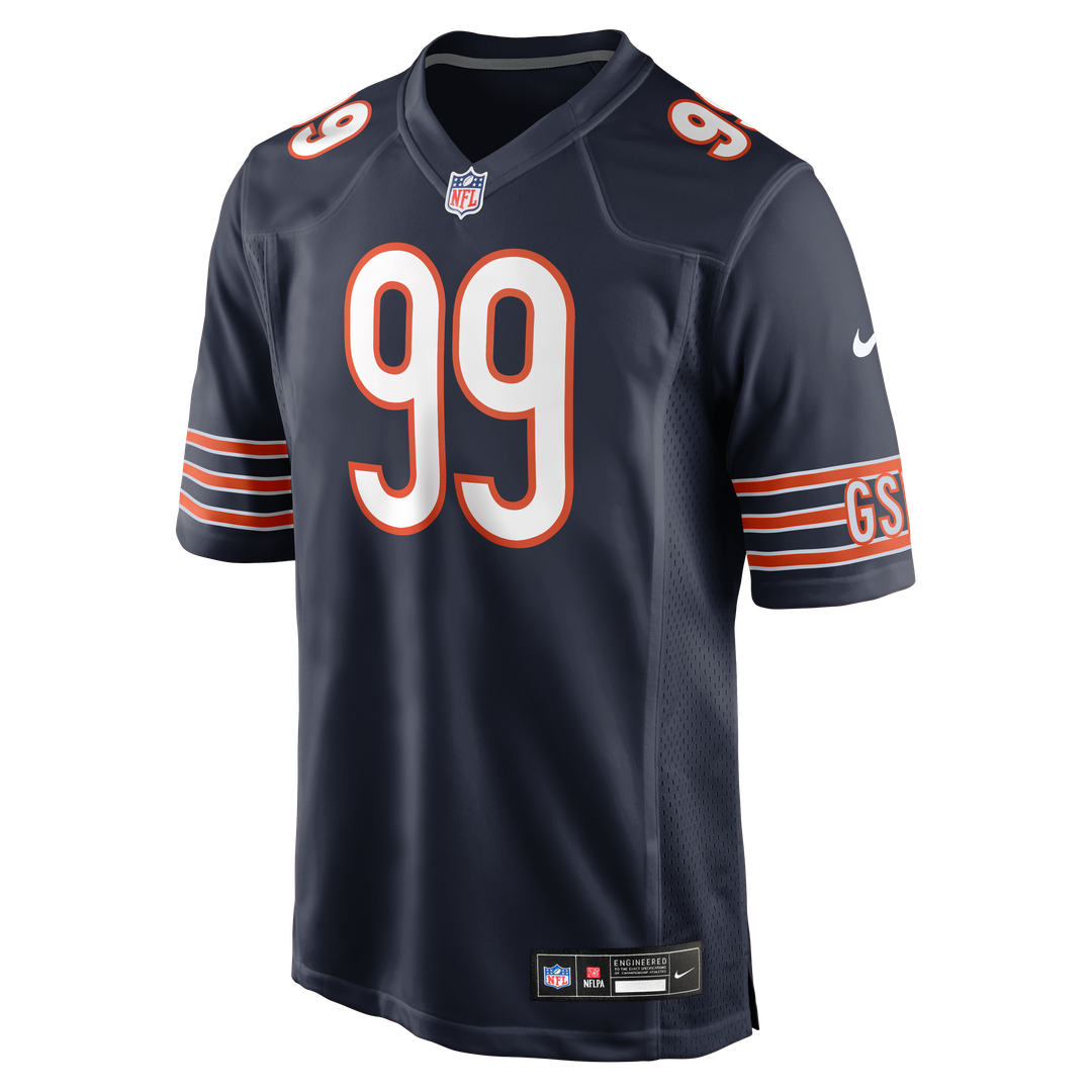 Gervon Dexter Sr Chicago Bears Nike Team Game Jersey -  Navy