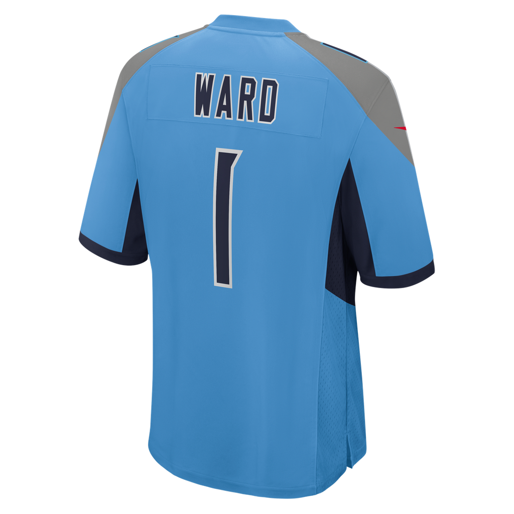 Cameron Ward Tennessee Titans Nike Team Game Jersey - Light Blue