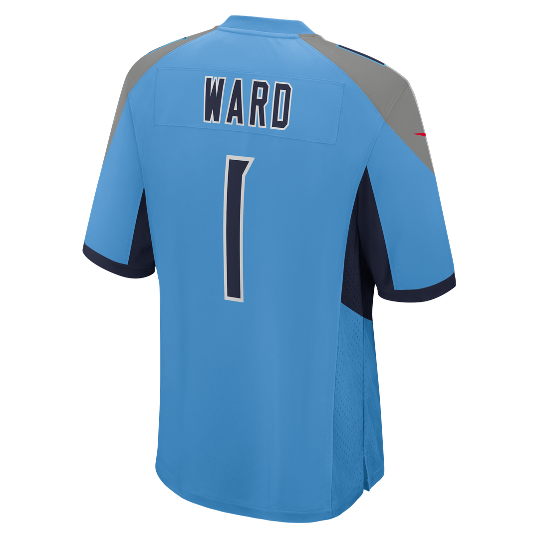Cameron Ward Tennessee Titans Nike Team Game Jersey - Light Blue