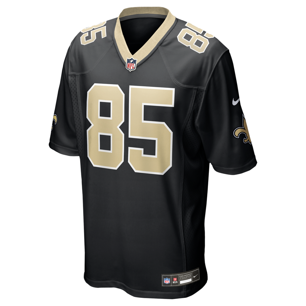 Mason Pline New Orleans Saints Nike Team Game Jersey -  Black