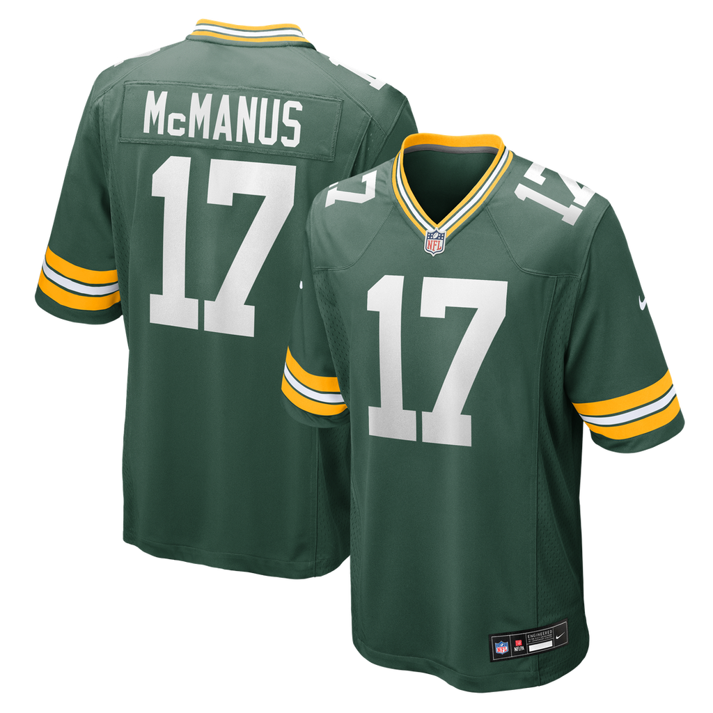 Brandon McManus Green Bay Packers Nike Team Game Jersey -  Green