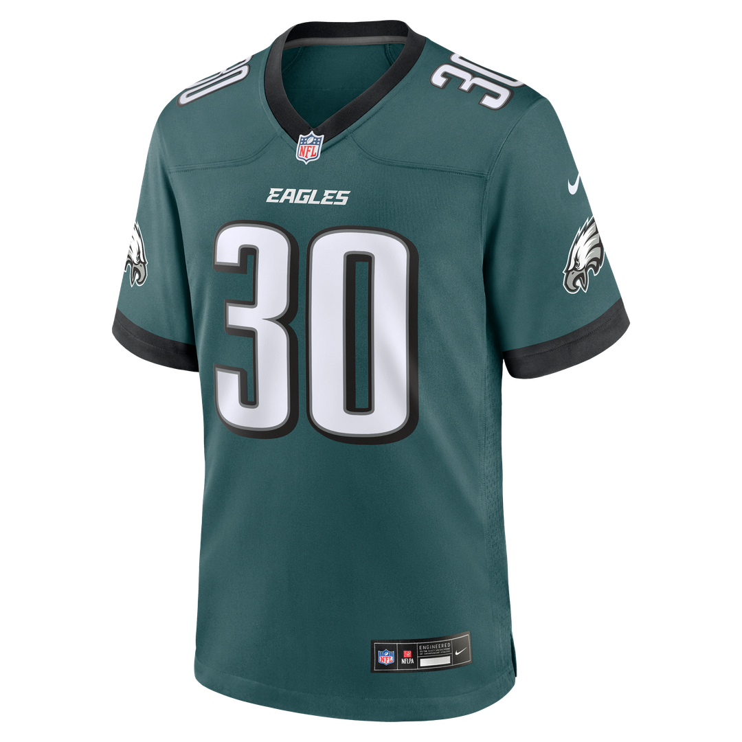Jihaad Campbell Philadelphia Eagles Nike Game Player Jersey - Green
