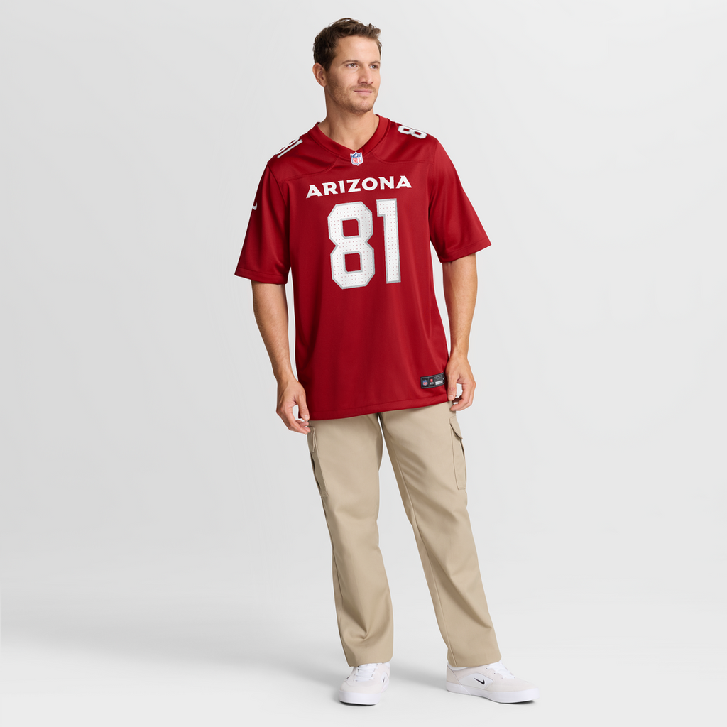 Travis Vokolek Arizona Cardinals Nike Team Game Jersey -  Cardinal