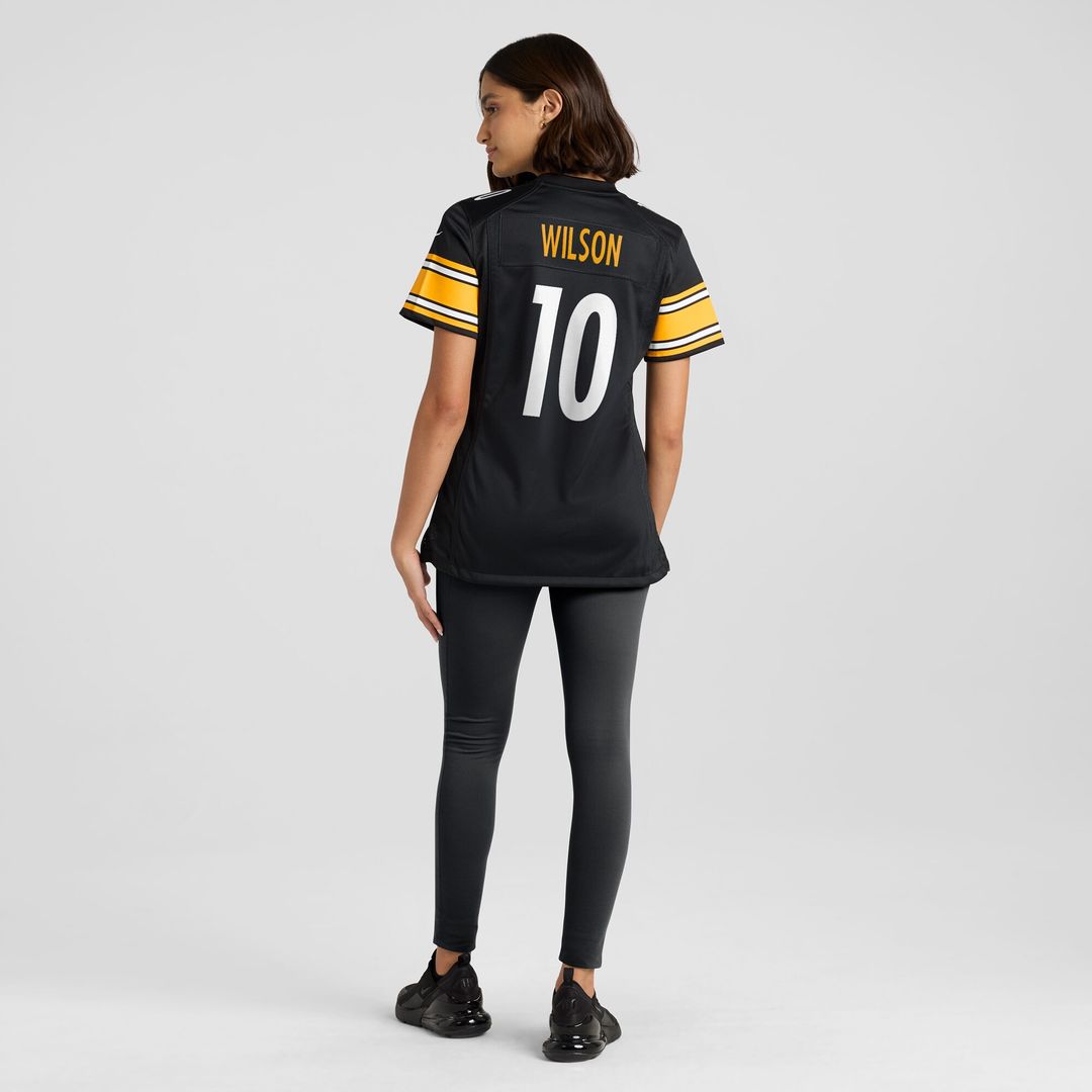 Roman Wilson Pittsburgh Steelers Nike Women's Team Game Jersey -  Black