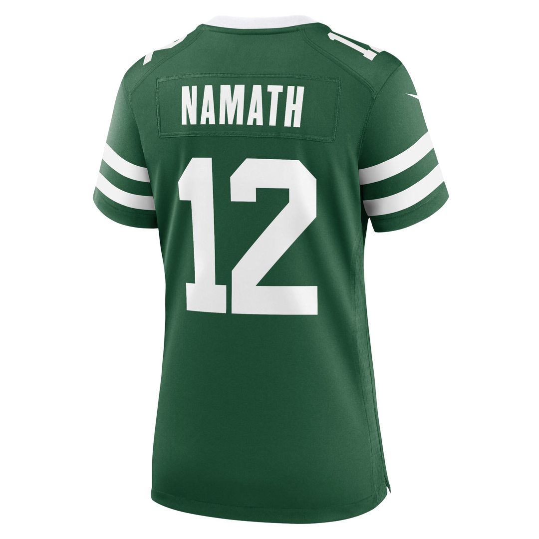 Joe Namath New York Jets Nike Women's Retired Player Alternate Game Jersey - Legacy Black