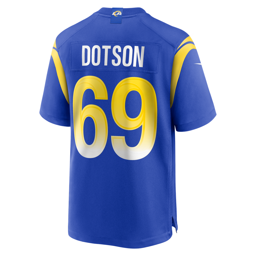 Kevin Dotson Los Angeles Rams Nike  Game Jersey -  Royal