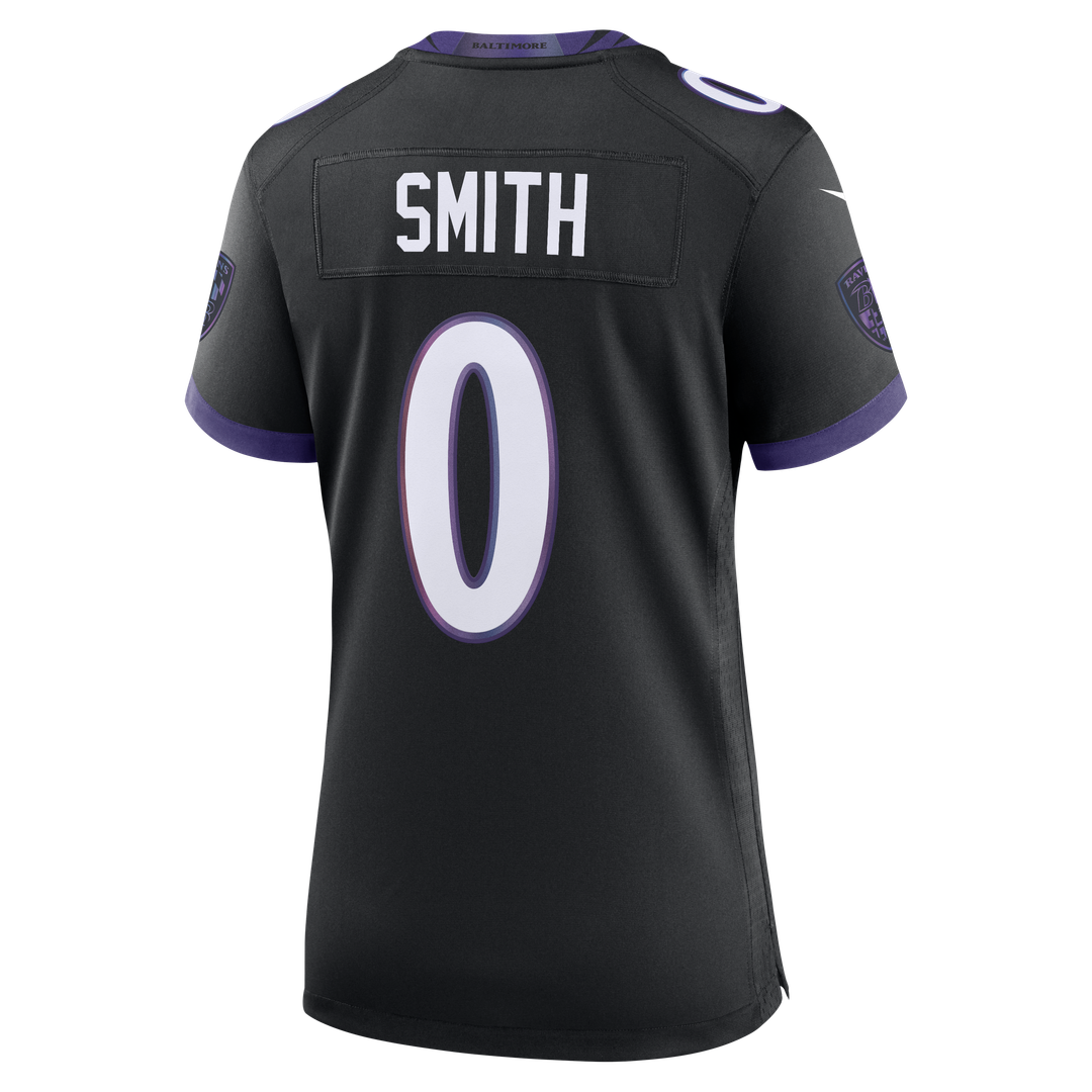 Roquan Smith Baltimore Ravens Nike Women's Alternate Game Jersey - Black