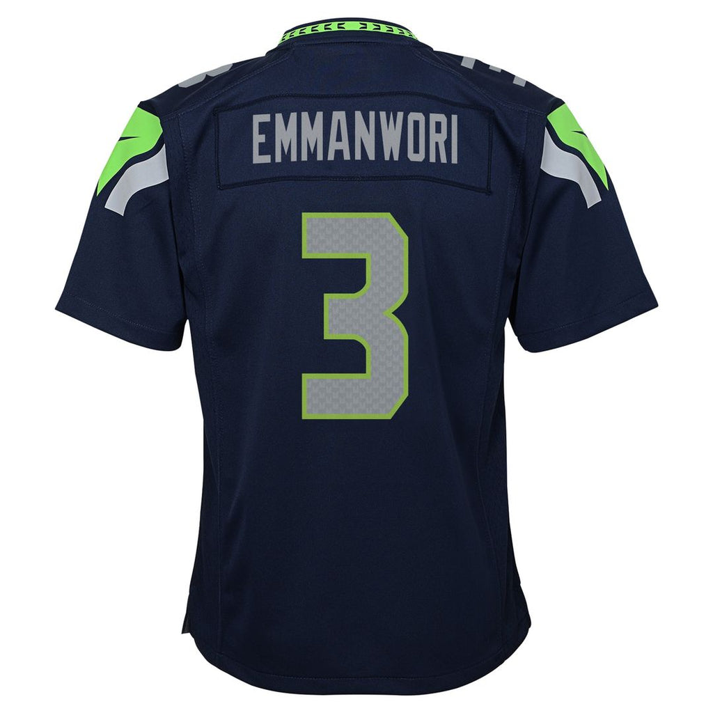 Nick Emmanwori Seattle Seahawks Nike Youth  Game Jersey - College Navy