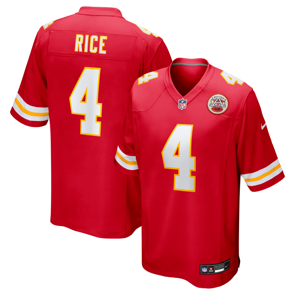 Rashee Rice Kansas City Chiefs Nike  Game Jersey -  Red