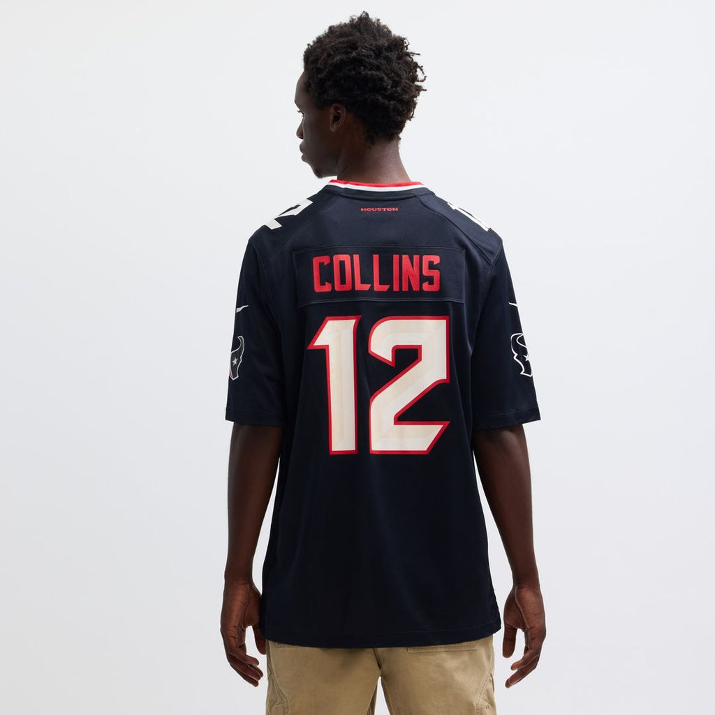 Nico Collins Houston Texans Nike Alternate Game Jersey -  Red
