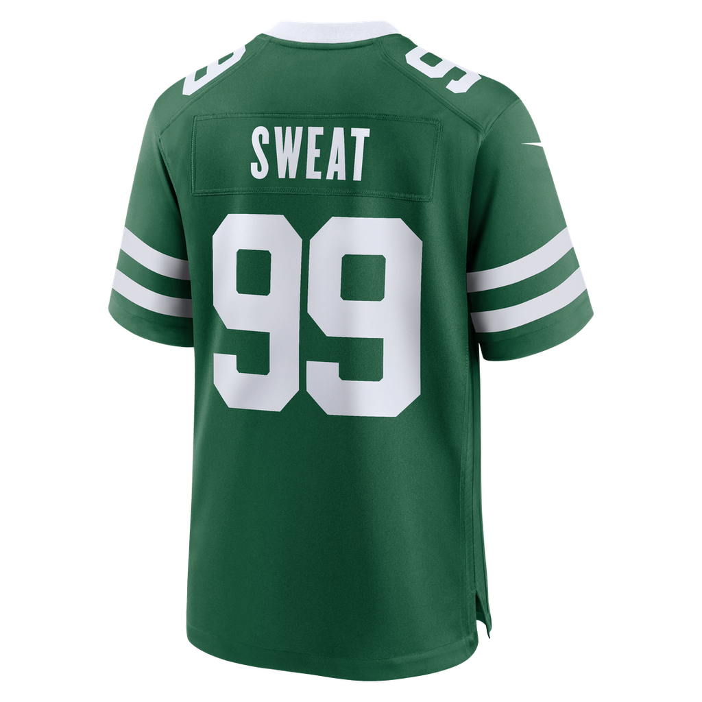 T'Vondre Sweat New York Jets Nike Team Game Jersey - Legacy Green