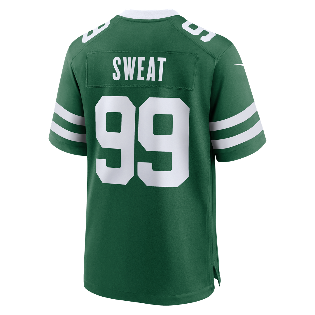 T'Vondre Sweat New York Jets Nike Team Game Jersey - Legacy Green