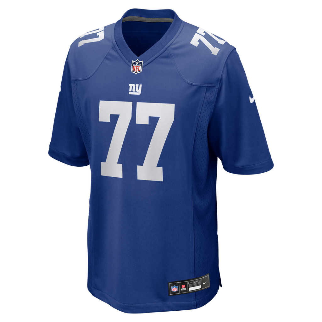 Daniel Faalele New York Giants Nike Team Game Jersey - Royal