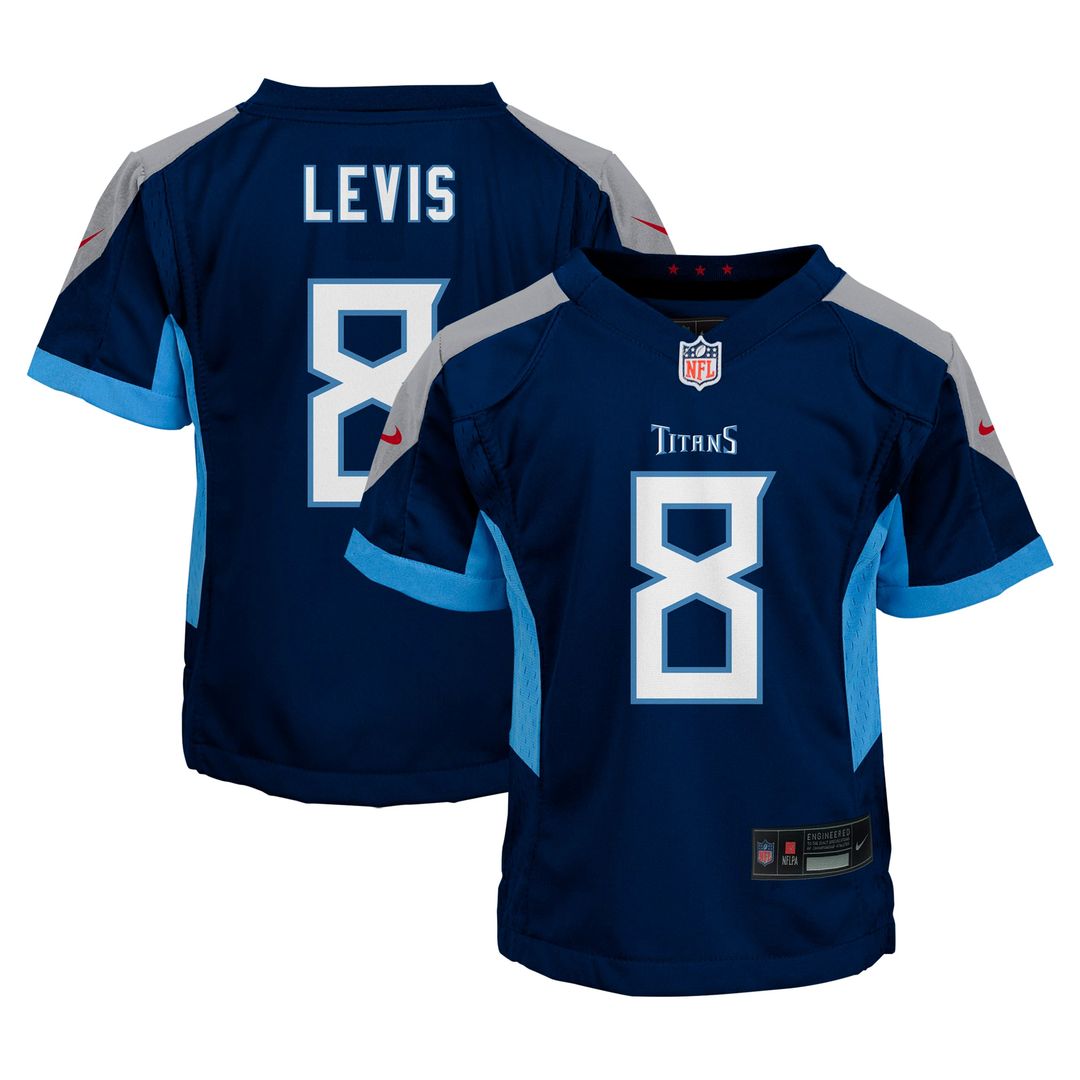 Will Levis Tennessee Titans Nike Toddler Game Jersey - Navy