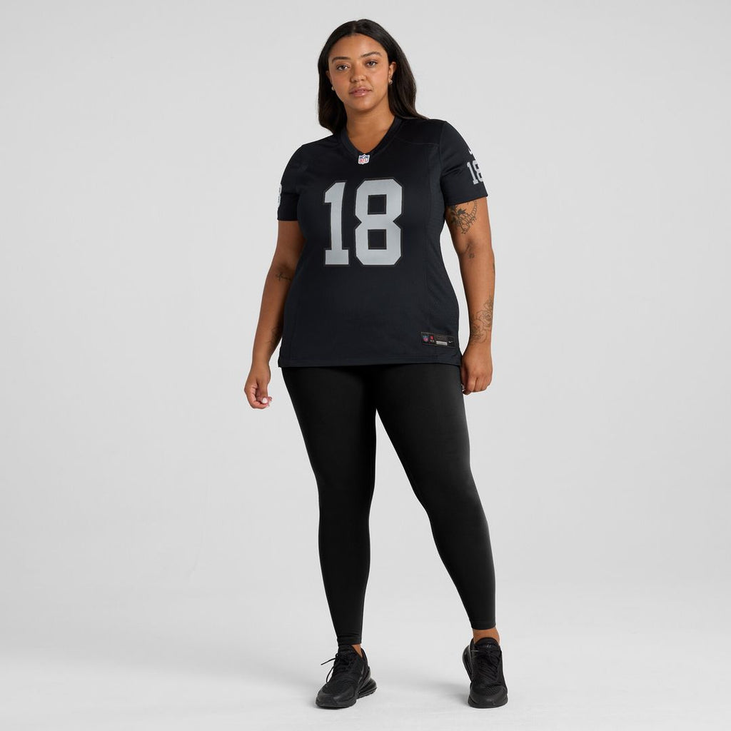 Jack Jones Las Vegas Raiders Nike Women's  Game Jersey -  Black