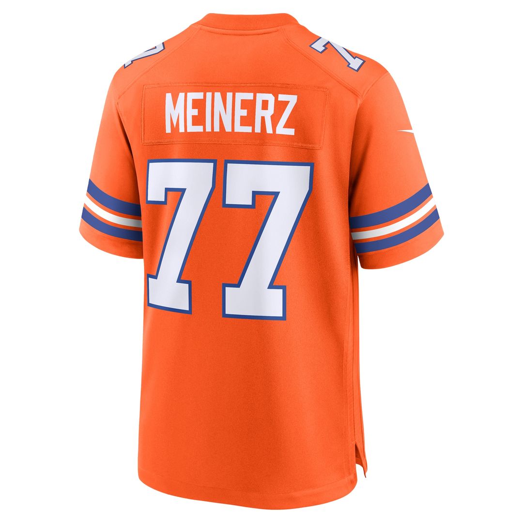 Quinn Meinerz Denver Broncos Nike Alternate Game Jersey - Orange