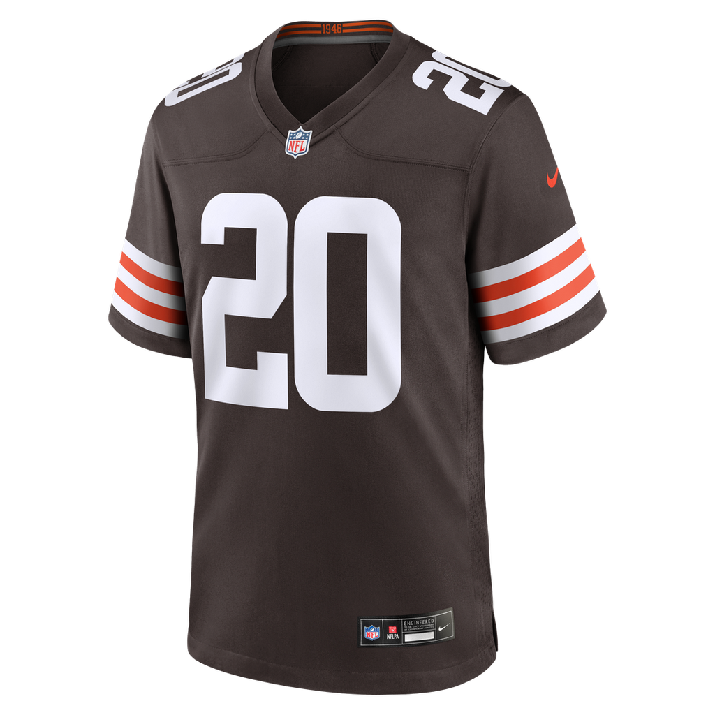 Greg Newsome II Cleveland Browns Nike Game Jersey - Brown