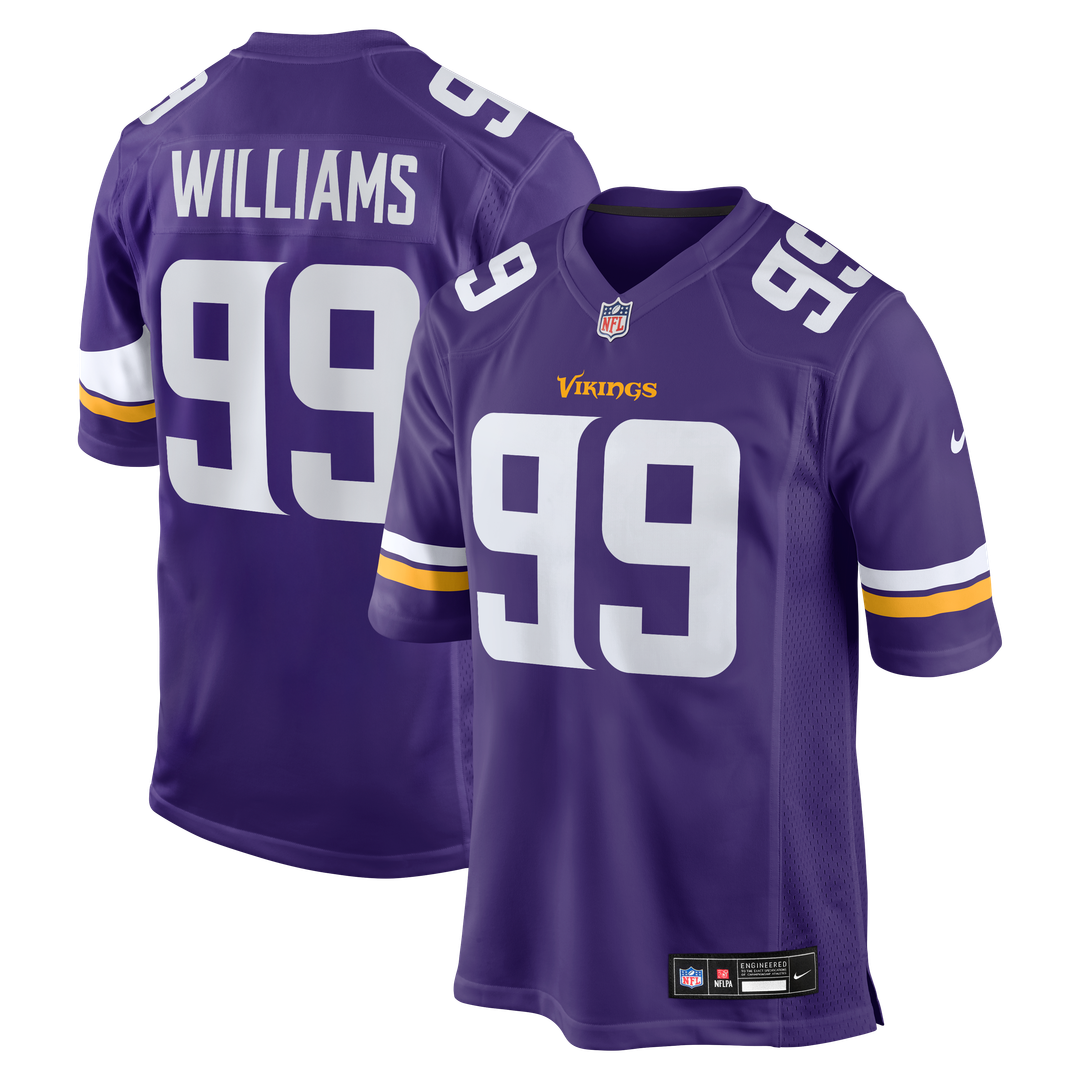 Elijah Williams Minnesota Vikings Nike Team Game Jersey -  Purple