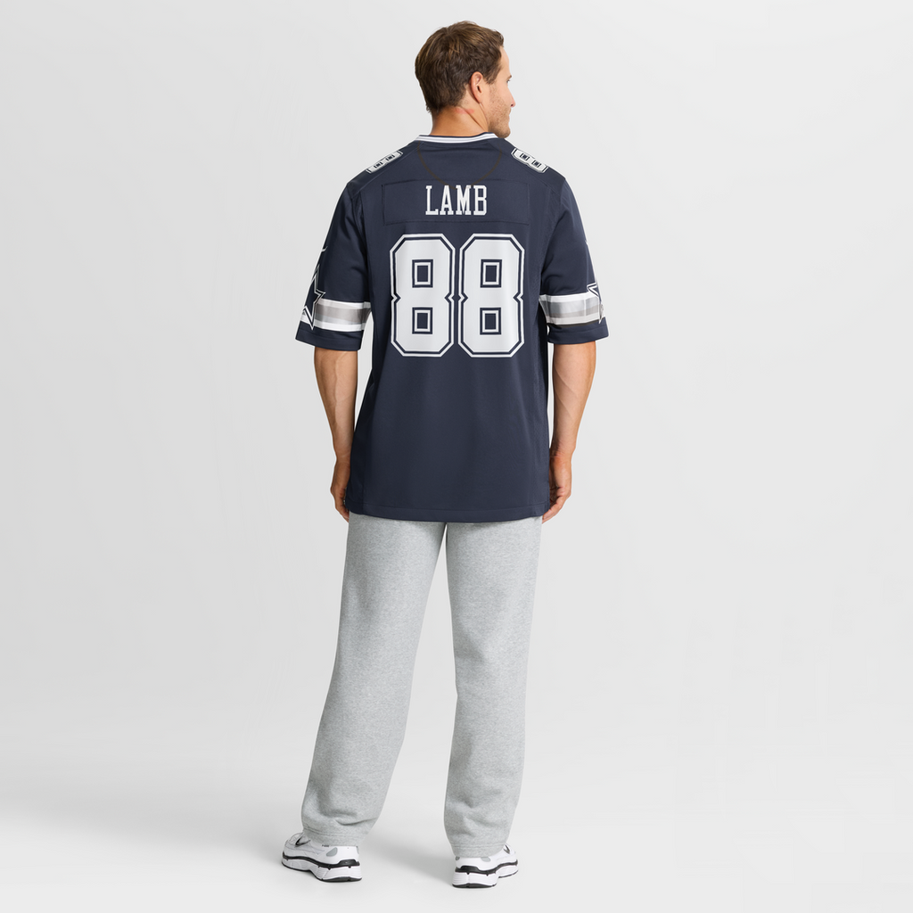 CeeDee Lamb Dallas Cowboys Nike Game Jersey - Navy