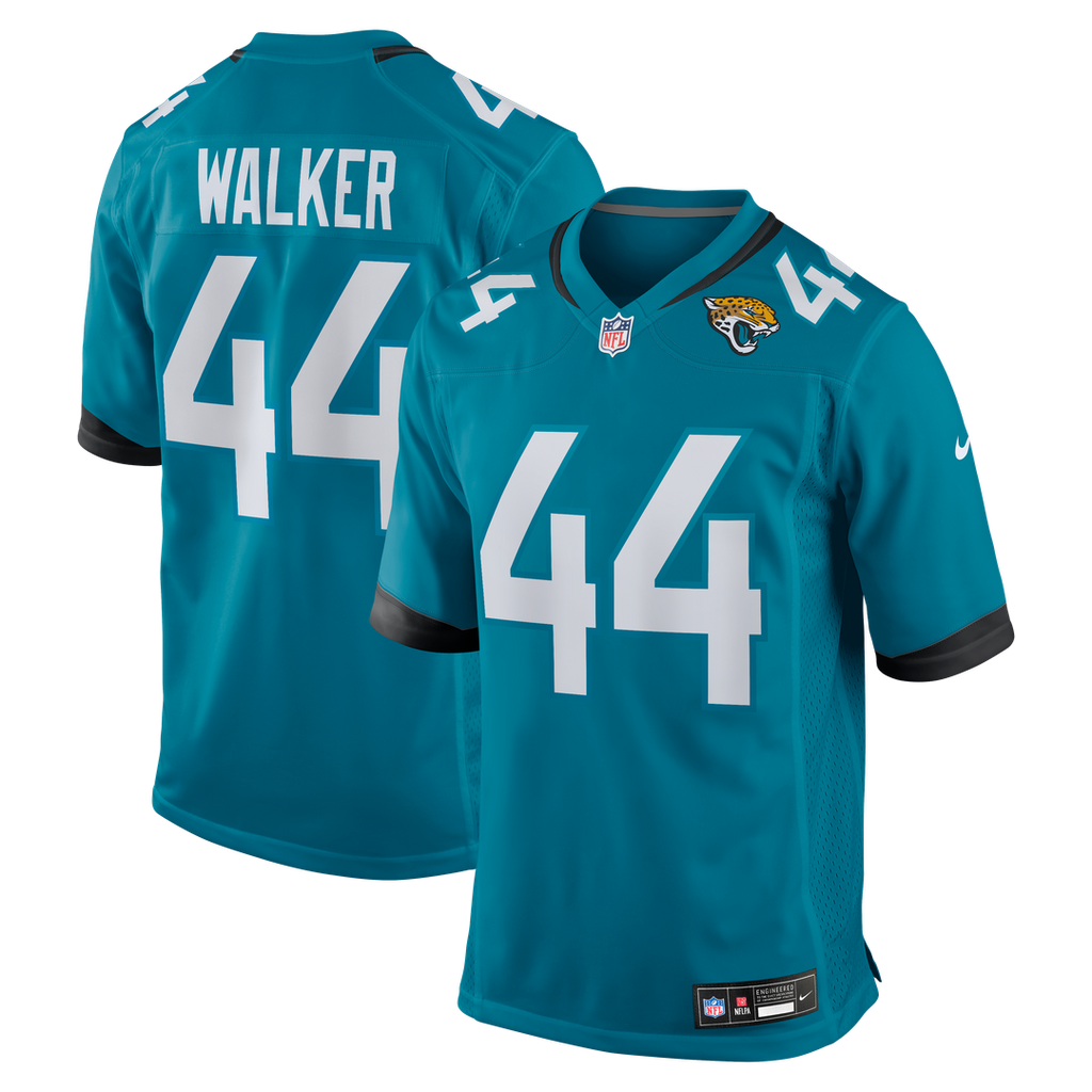 Travon Walker Jacksonville Jaguars Nike Player Game Jersey - Teal