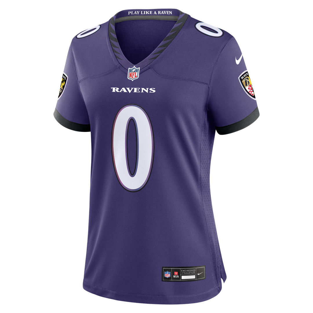 Roquan Smith Baltimore Ravens Nike Women's Alternate Game Jersey - Black