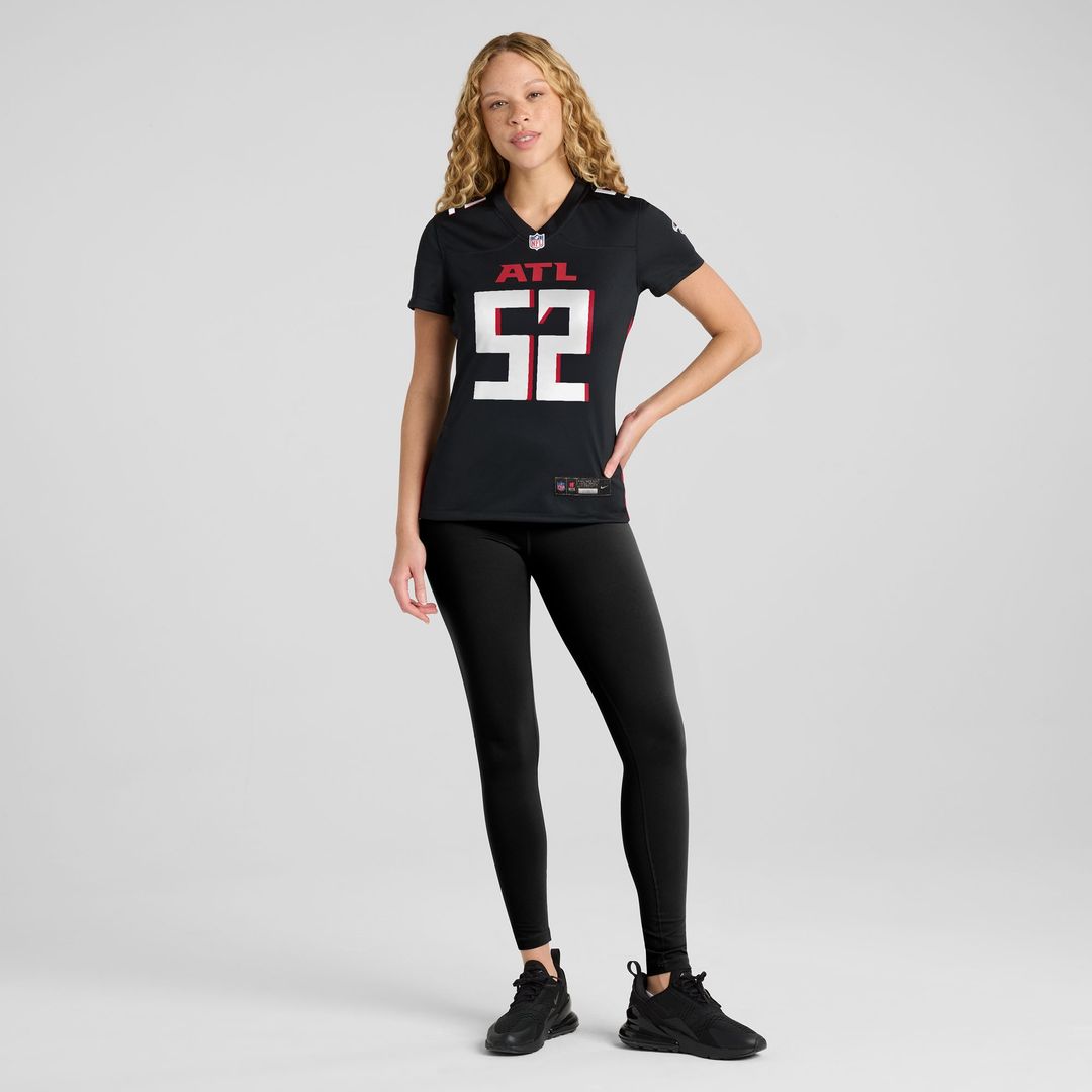 Jovaughn Gwyn Atlanta Falcons Nike Women's Team Game Jersey -  Black