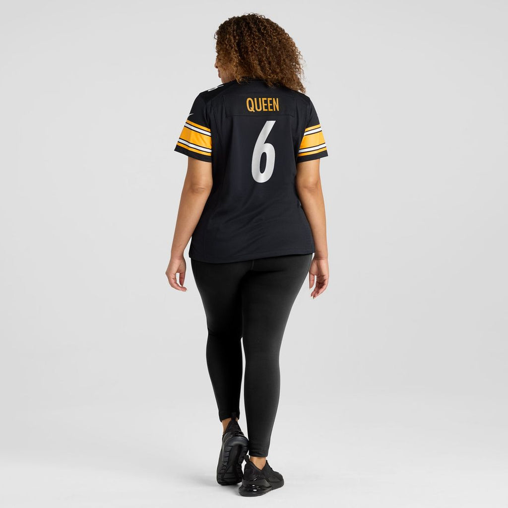 Patrick Queen Pittsburgh Steelers Nike Women's Game Player Jersey - Black