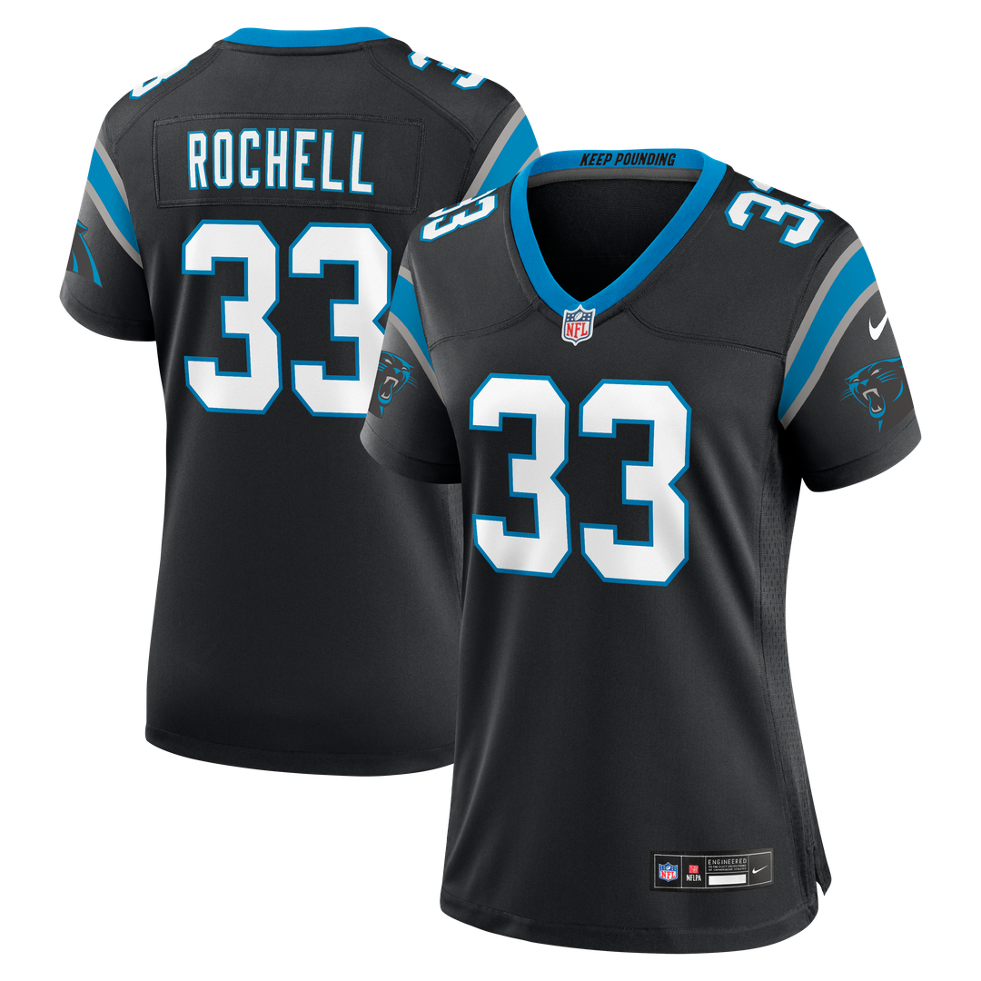 Robert Rochell Carolina Panthers Nike Women's Team Game Jersey -  Black