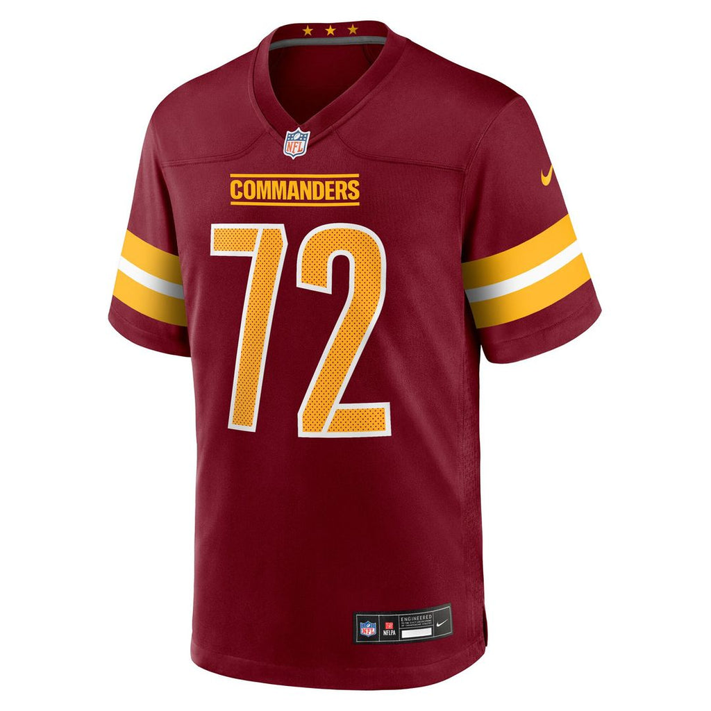 Josh Conerly Jr. Washington Commanders Nike Team Game Jersey - Burgundy