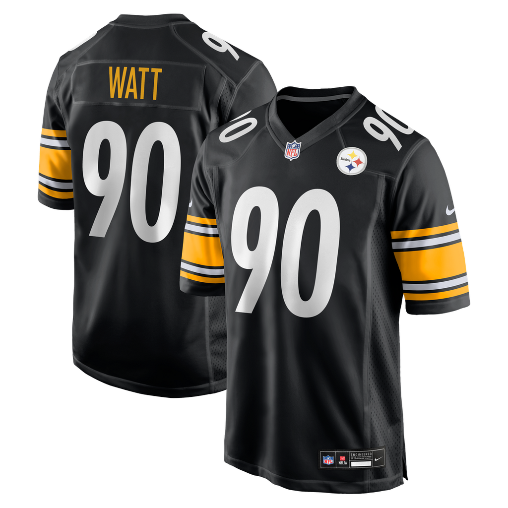 T.J. Watt Pittsburgh Steelers Nike Game Jersey - Black