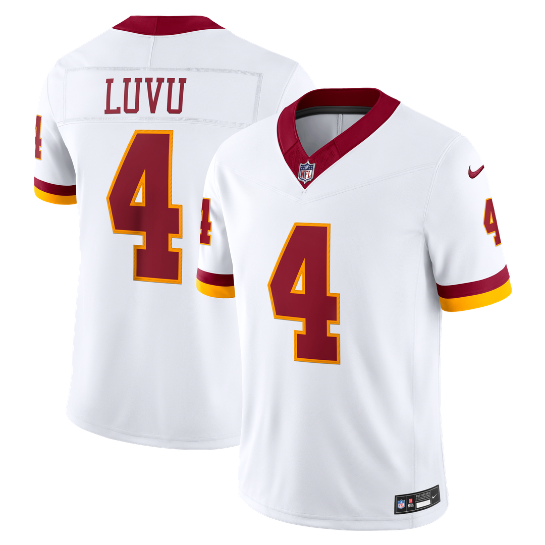 Frankie Luvu Washington Commanders Nike Vapor F.U.S.E. Stitched Limited Jersey - White