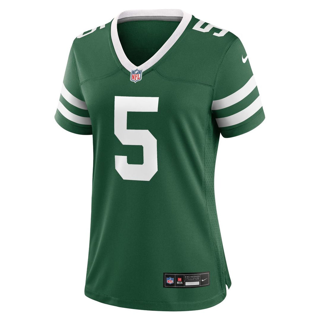 Garrett Wilson New York Jets Nike Women's Game Jersey - Legacy Green