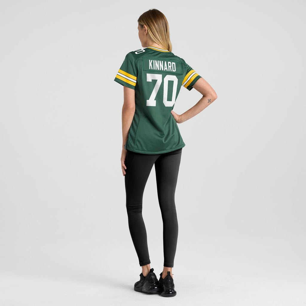 Darian Kinnard Green Bay Packers Nike Women's Team Game Jersey -  Green