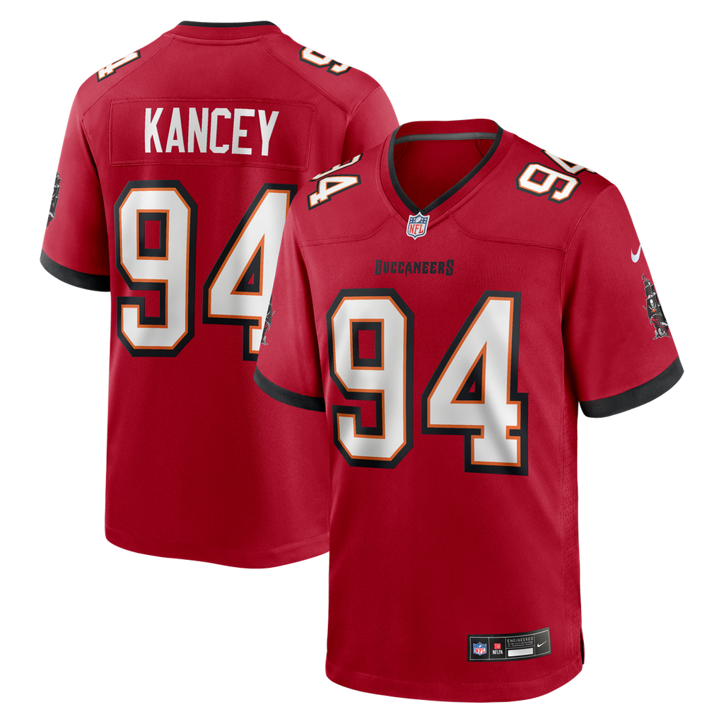 Calijah Kancey Tampa Bay Buccaneers Nike  Game Jersey - Red