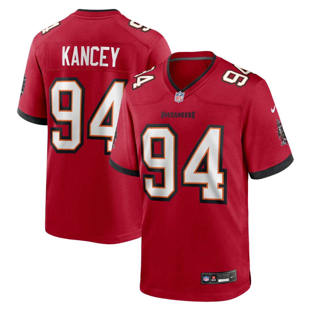 Calijah Kancey Tampa Bay Buccaneers Nike  Game Jersey - Red