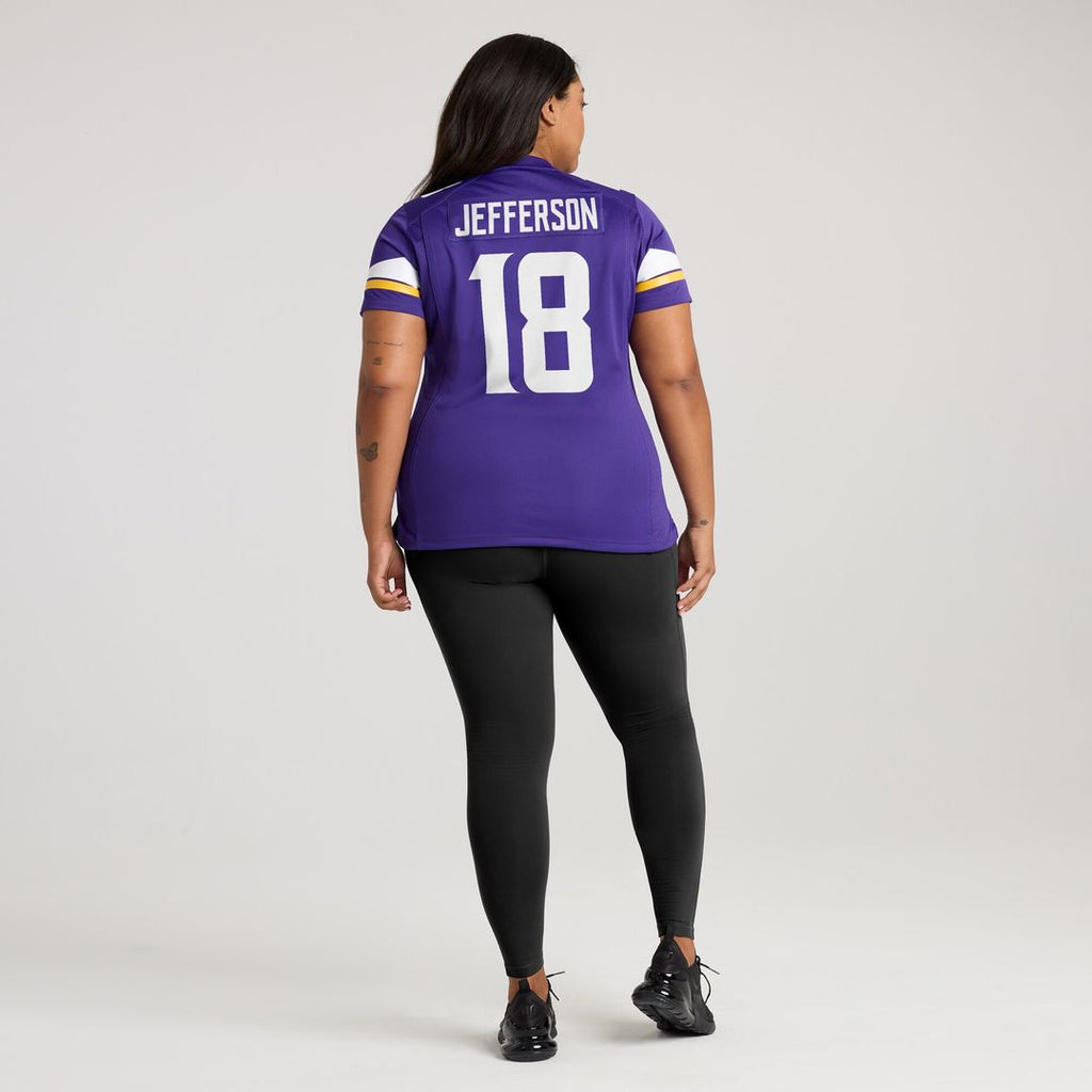 Justin Jefferson Minnesota Vikings Nike Women's Game Jersey - Purple