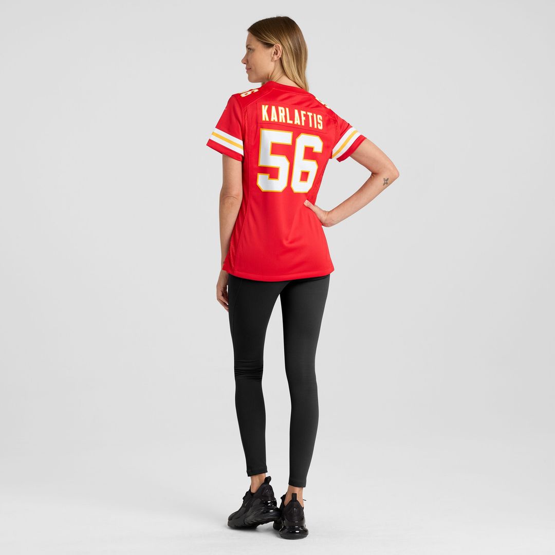 George Karlaftis Kansas City Chiefs Nike Women's Game Player Jersey - Red