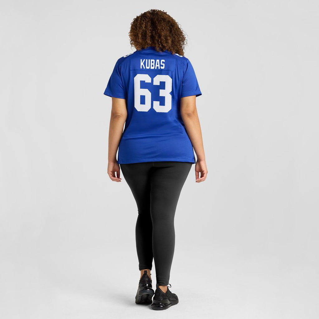 Jake Kubas New York Giants Nike Women's  Game Jersey -  Royal