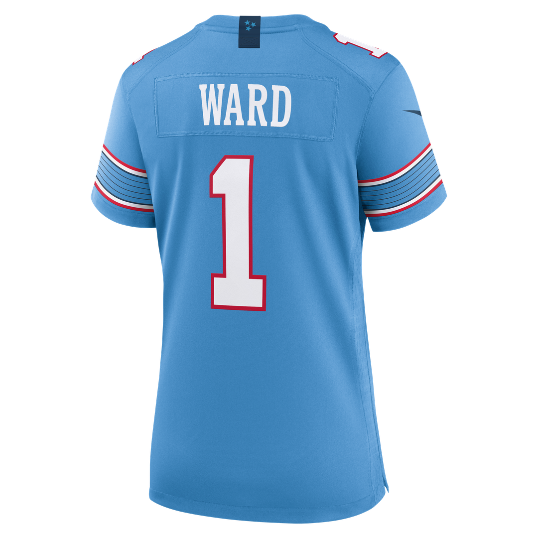 Cameron Ward Tennessee Titans Nike Women's Game Jersey - Light Blue